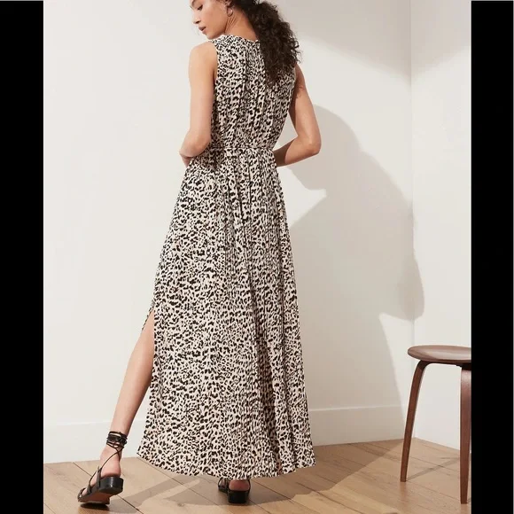 bold stripe maxi dress MULTICOLOR STRIPE TIE MAXI DRESS